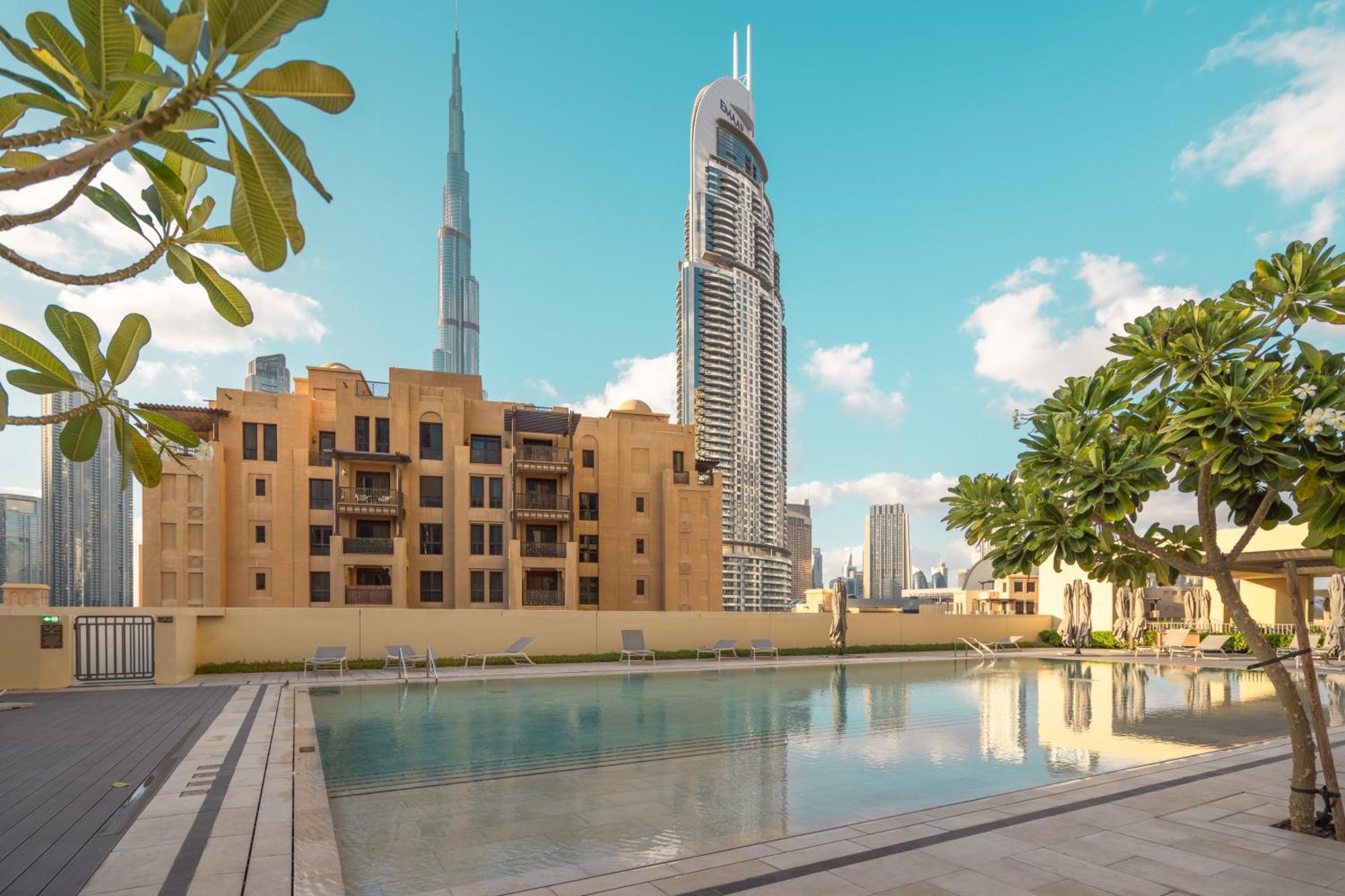Ferienwohnung Prime Retreats @ Burj Royale By Emaar Dubai Exterior foto
